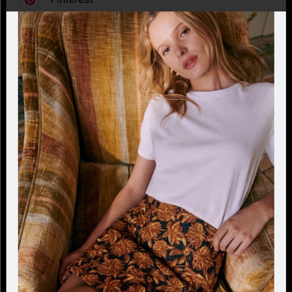 Sézane’s Malia Quilted Skirt